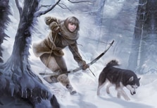 Женский портрет в стиле Фэнтези, художник Галина Портрет в стиле Fantasy Art девушки на охоте