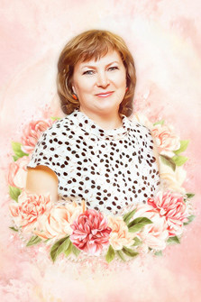 Женский цветочный арт-портрет, художник Ольга Flower Art портрет женщины