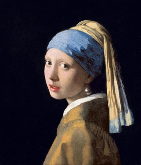 Девушка с жемчужной серёжкой, Ян Вермеер, 1665 год Портрет девушки с жемчужной сережкой