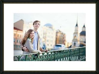 Картина по фото в багете и паспарту в Петербурге Фото в рамке
