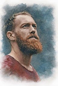 Акварель Пример портрета под акварель по фотографии Jacob Owens
