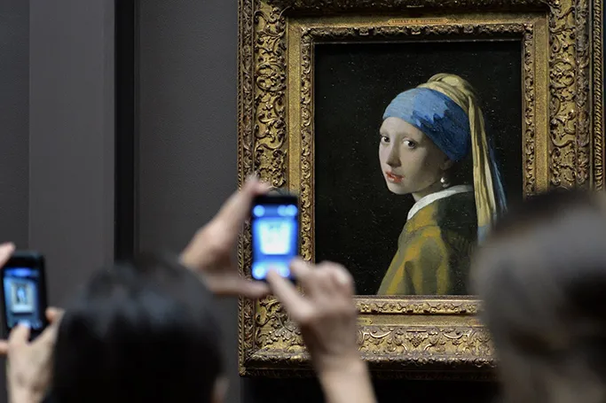 Репродукция картины на холсте