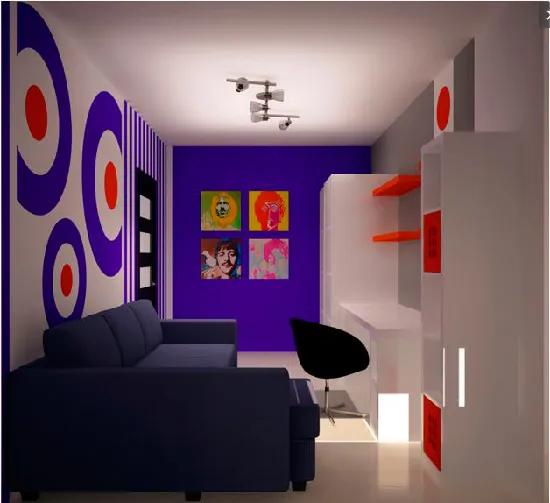 Поп арт на холсте для разных интерьеров