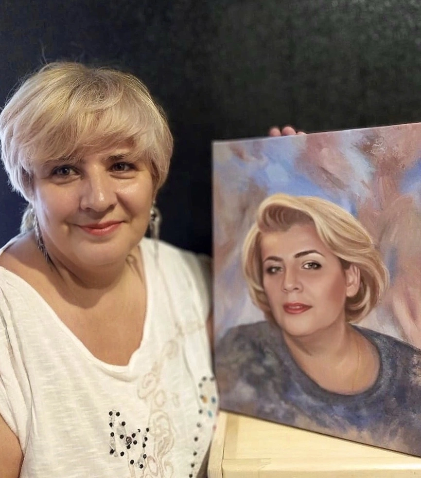 Портрет маслом — работа для Марина Сорманова(Тахирова)