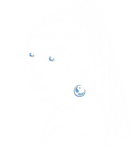 Портрет по картине Девушка с жемчужной сережкой