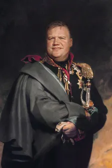 Мужской портрет в образе графа Михаила Семеновича Воронцова, художник Валерия 