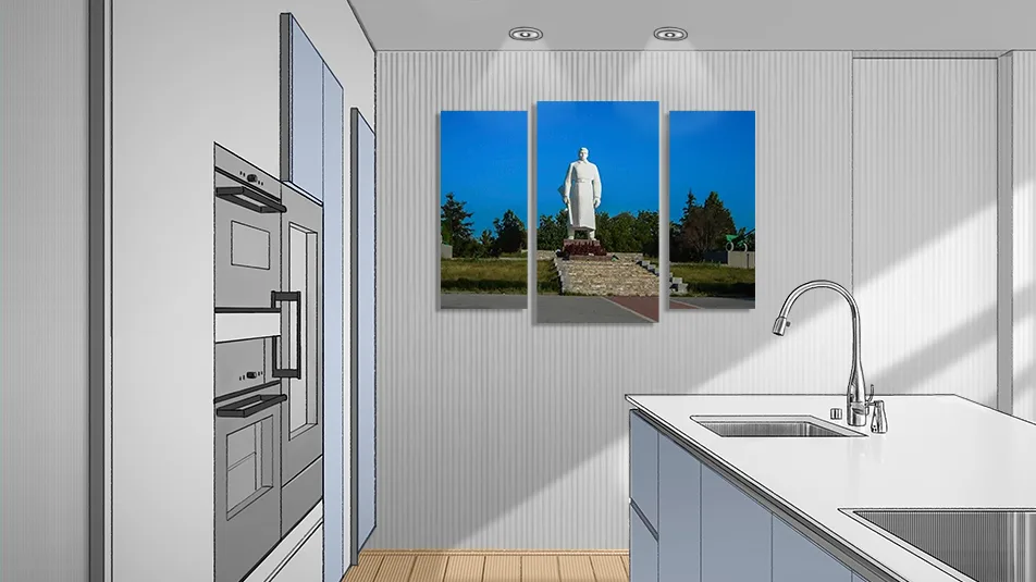 Модульная картина с изображением Крымска