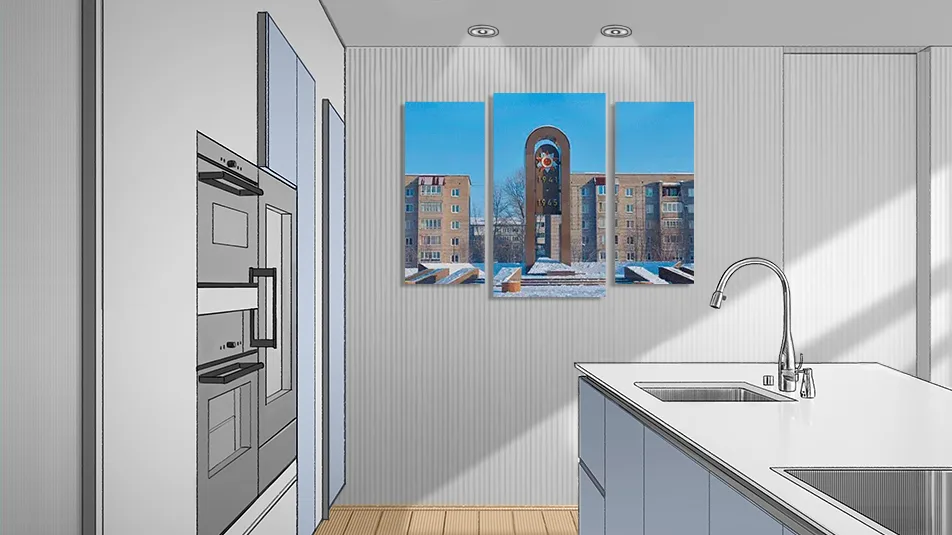 Модульная картина с изображением Назарово