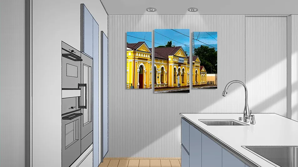 Модульная картина с изображением Похвистнево