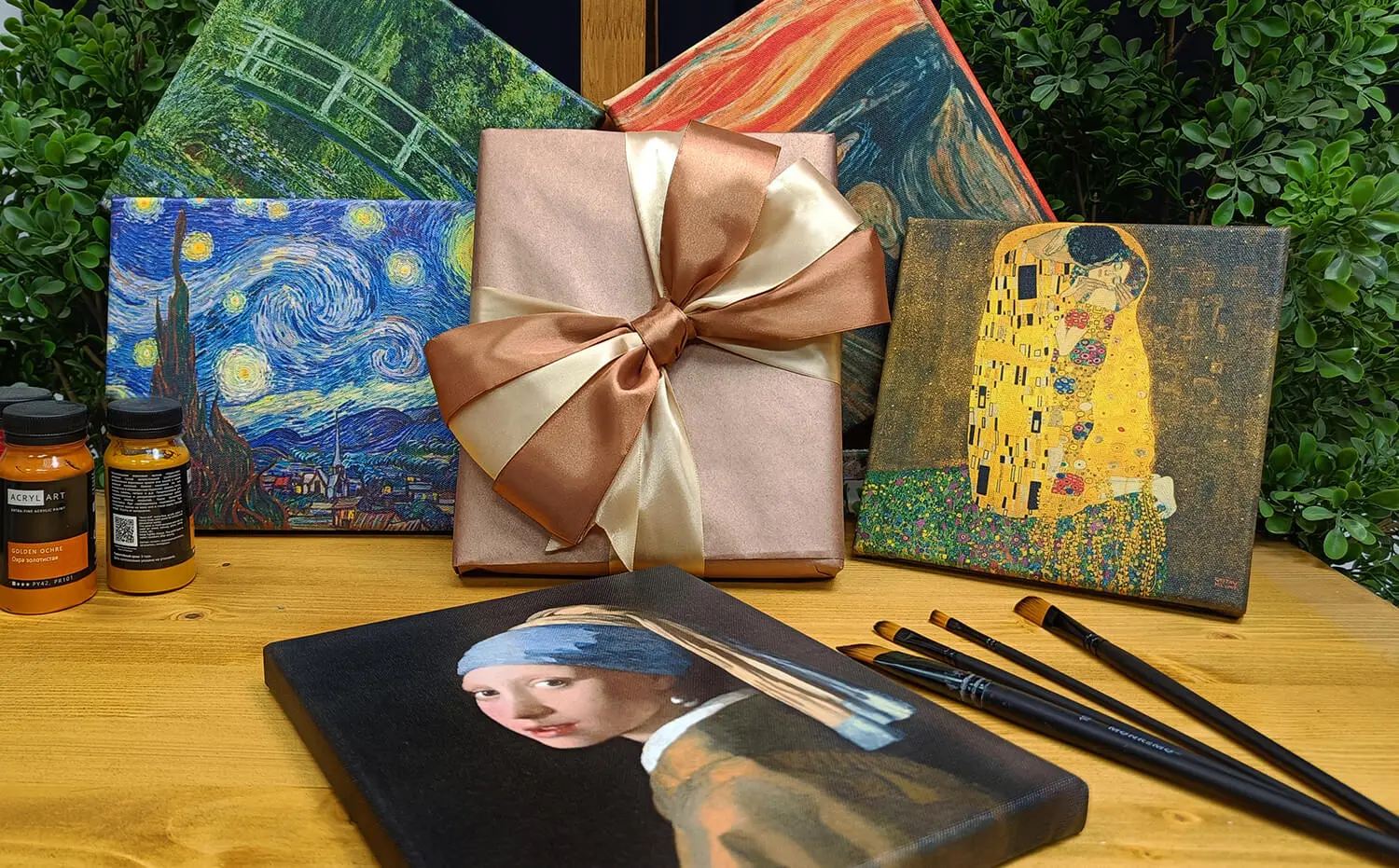 Подарочный сертификат Muse Подарочный сертификат Muse — репродукция 10×15 см на холсте