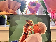 Поп-арт портрет — работа для Екатерина Кудрявцева