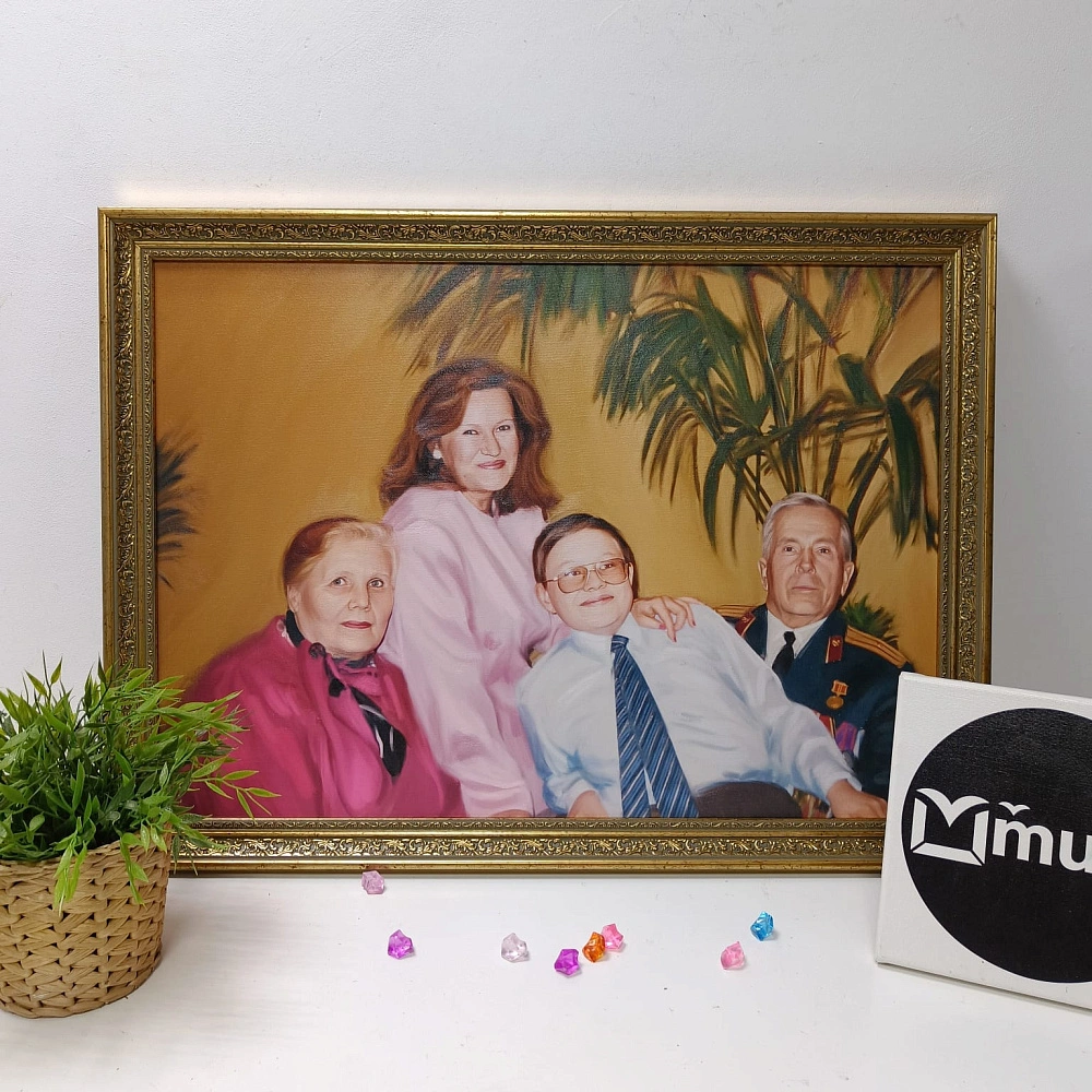 Портрет маслом — работа для Александр 