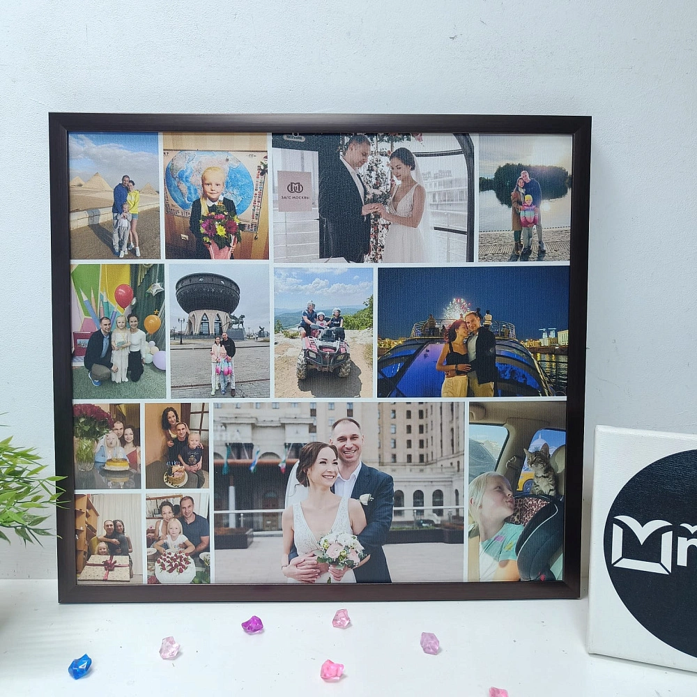 Фотоколлаж на холсте — работа для Юлия Векшина