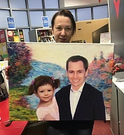 Фото на холсте — работа для Виолетта Конфета