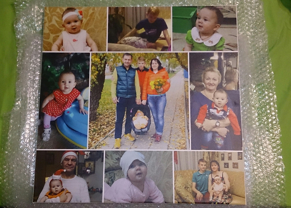 Фотоколлаж на холсте — работа для Лана Кузнецова