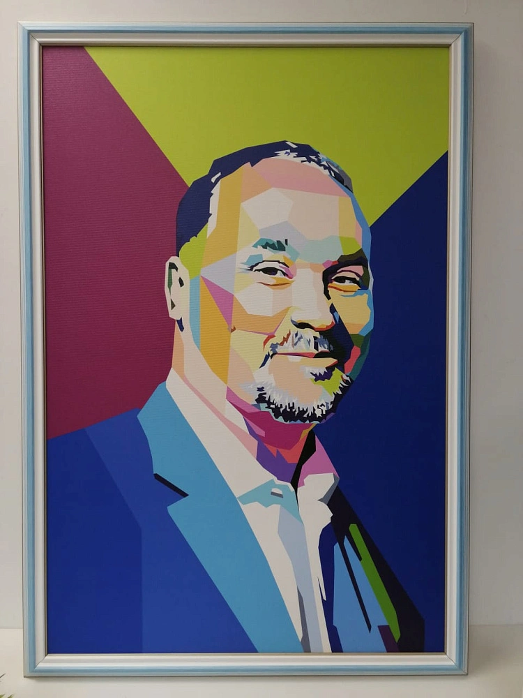 WPAP портрет — работа для Даниил 