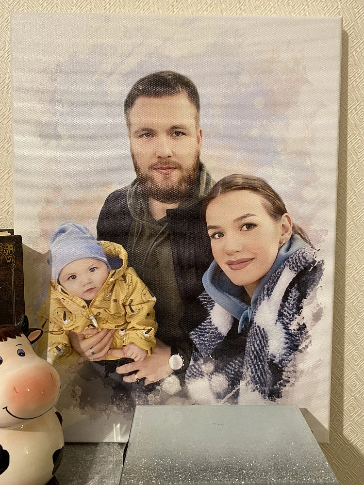 Портрет акварелью — работа для Дарья Кандрашкина