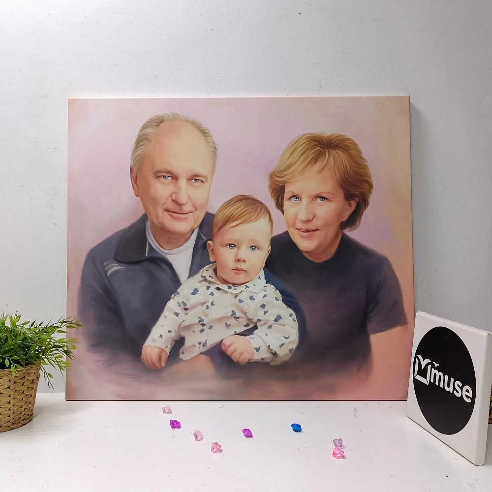 Портрет маслом — работа для Кристина 