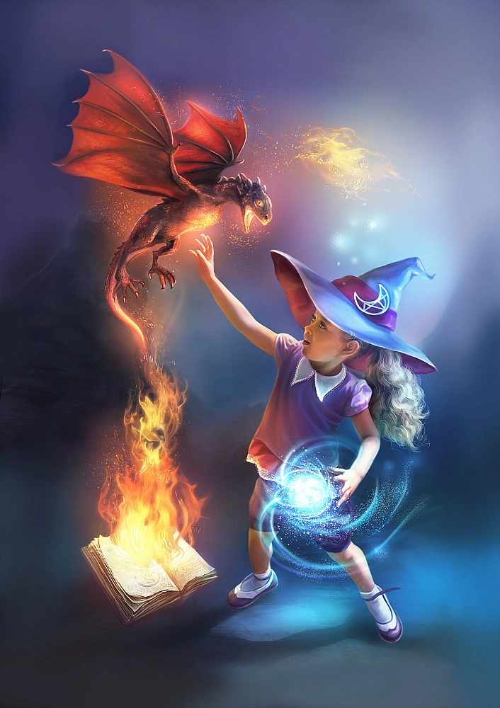 Портрет в стиле Fantasy Art — работа для Александр 